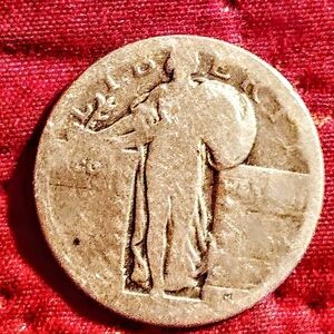 No Date Early 1900 Standing Liberty Quarter 90% Silver